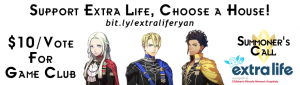 Support Extra Life, Choose a House